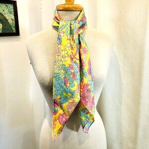 Vintage 1960s Dufy Print Scarf by the Collectors' Guild LTD. 100% Silk